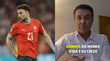 Diogo Jota ajudou Jorge Gabriel a concretizar sonho: "Sempre zeloso"
