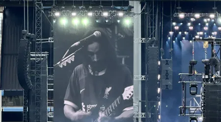 Nuno Bettencourt homenageia Diogo Jota na despedida dos Black Sabbath