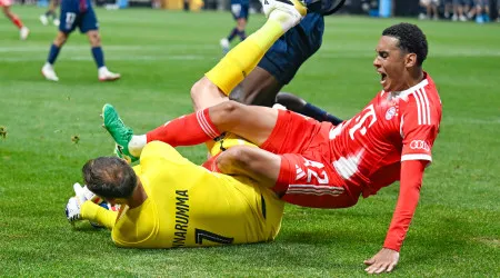 Donnarumma acusou 'culpa' na arrepiante lesão de Musiala e já reagiu