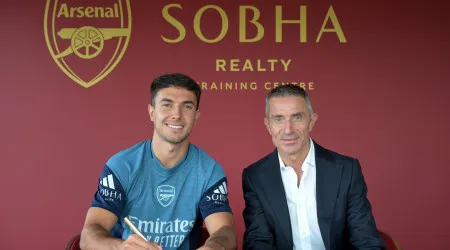 Oficial: Arsenal apresenta Martin Zubimendi no meio da 'novela Gyokeres'