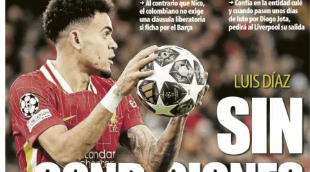 Lá fora: Barcelona aponta forças a Luis Díaz e AC Milan em reformulação