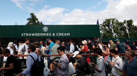 Minuto de silêncio em Wimbledon lembra vítimas dos atentados de Londres