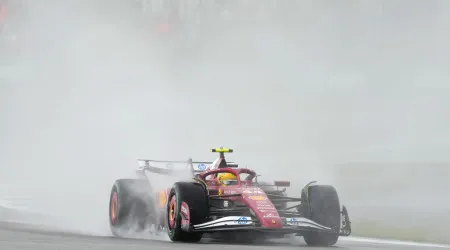 Hamilton sem dúvida: “Ferrari é o carro mais difícil que pilotei à chuva"