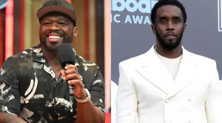 Vestido de óleo de bebé. 50 Cent volta a atacar Sean Diddy Combs