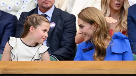 O bonito gesto da princesa Charlotte com a mãe, a princesa Kate