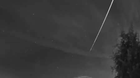 "Grande meteoro" atravessou os céus noturnos de Braga. Veja o momento