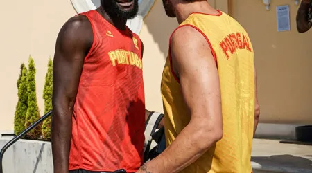 Neemias Queta já integrou os trabalhos da seleção nacional