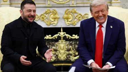 Fato de Zelensky? "Eu mudei, mas você está com o mesmo"