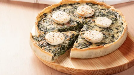 Para comer quente ou fria, uma quiche é sempre uma boa opção