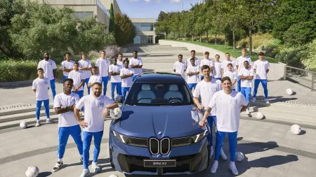 Os BMW que os jogadores do Real Madrid receberam para a nova época