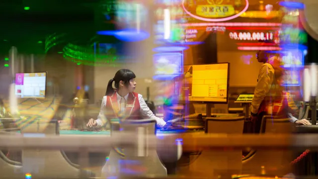 Receitas do jogo VIP na capital mundial dos casinos sobem 35% até março