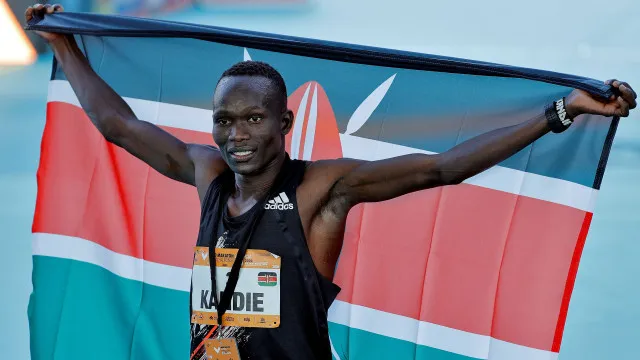 
                    Kibiwott Kandie banido sete anos por falhar controlo antidoping
                