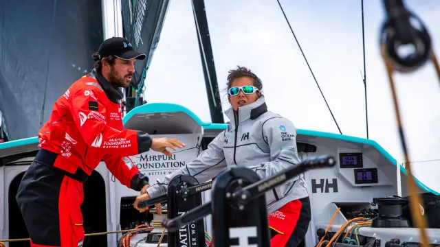 
                    Mariana Lobato volta à Ocean Race e atira alto: 