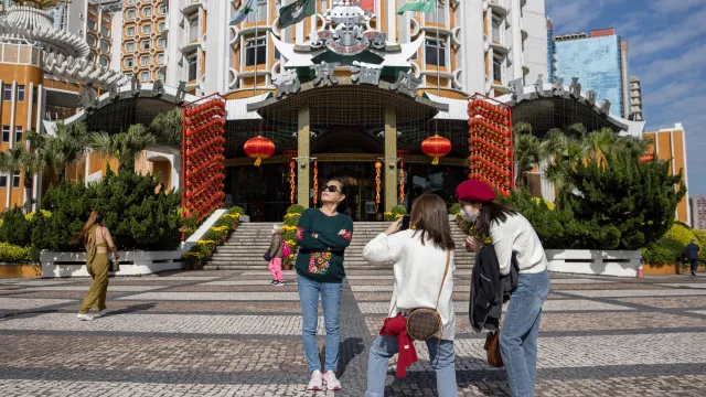 Número de visitas a Macau durante feriados do 1 de maio menor do que o previsto