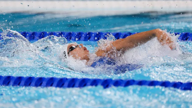 Camila Rebelo vice-campeÃ£ da Europa dos 200 metros costas com recorde
