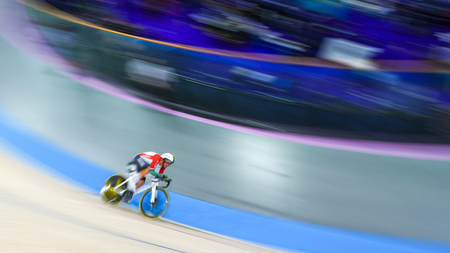 Ciclista Iúri Leitão em segundo nos Seis Dias de Roterdão