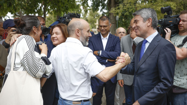 Líderes de Esquerda juntam-se em comício em Lisboa, PSD arranca no Minho