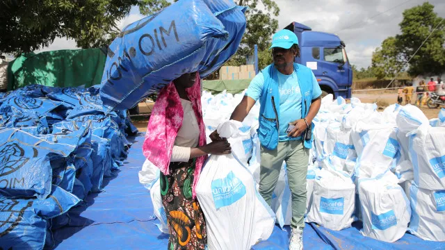 Ajuda chegou a menos de metade da população-alvo no norte de Moçambique