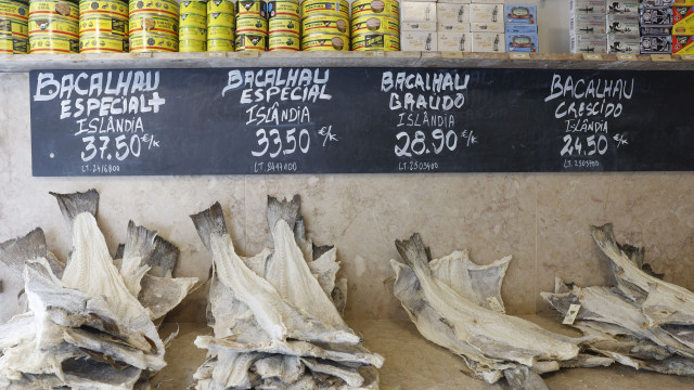 Preço do bacalhau deverá ter agravamento em 2026