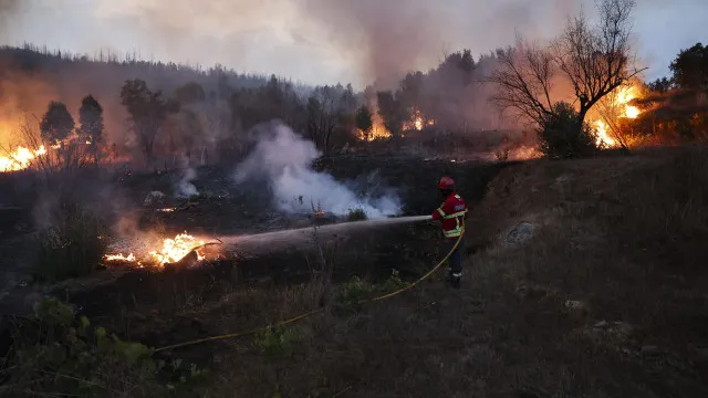 
                    Cerca de 100 concelhos em perigo máximo de incêndio
                