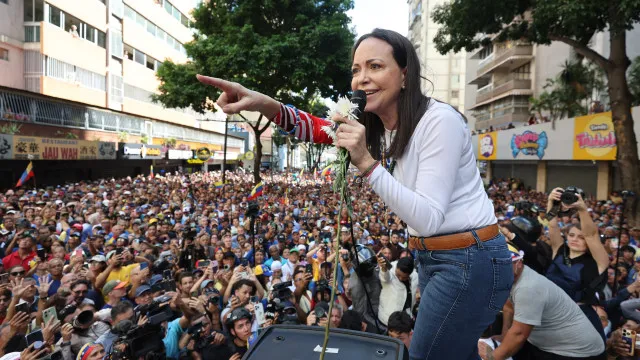 
                    Partido de Corina Machado denuncia 