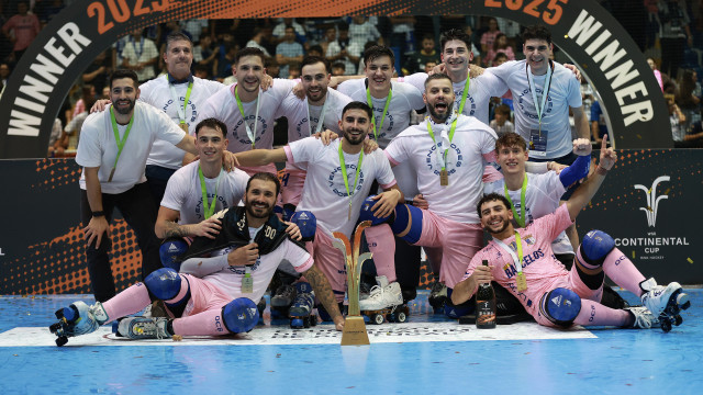 Óquei de Barcelos vence Taça Continental diante do FC Porto