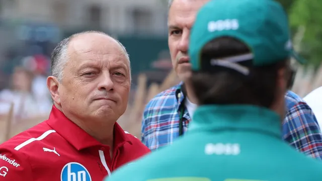 
                    Frédéric Vasseur, chefe da equipa Ferrari, em observação hospitalar
                
