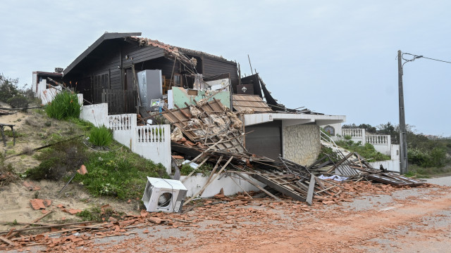 Vários distritos com avisos devido à chuva, vento, neve e ondulação