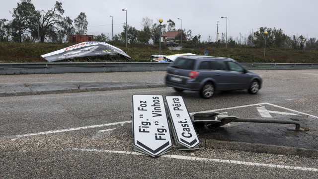 Mau tempo: Figueiró dos Vinhos pede mão-de-obra e geradores