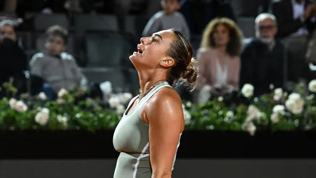 Surpresa. Sabalenka, líder do ranking, afastada na terceira ronda em Roma