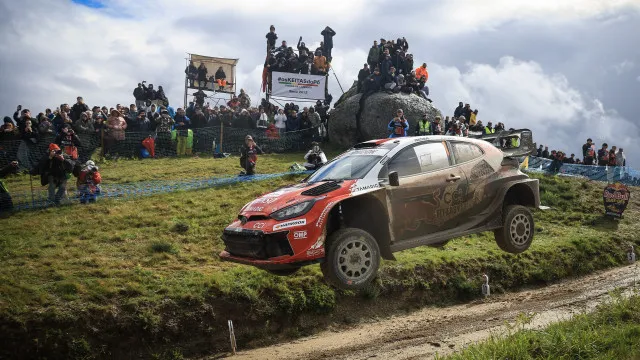 
                    Ogier fura e perde a liderança do Rali de Portugal no penúltimo troço
                