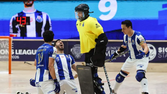 
                    FC Porto campeão europeu de hóquei em patins pela quarta vez
                