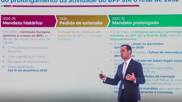 
                    Banco de Fomento vai ter aumento de capital de 1.500 milhões até 2030
                
