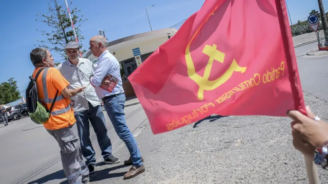 Líder do PCP pede adesão à greve geral contra o pacote laboral do Governo