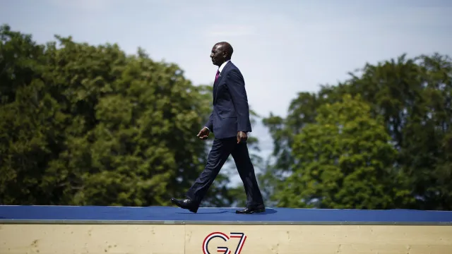 PR queniano reclama no G7 parceria de "igualdade soberana" para África