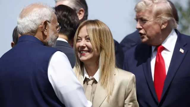 
                    Meloni e Trump tiveram reunião de 