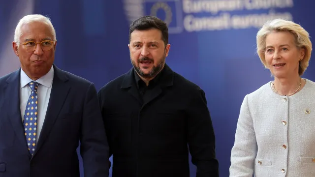 
                    Líderes da UE aprovam conclusões sobre Ucrânia por unanimidade
                