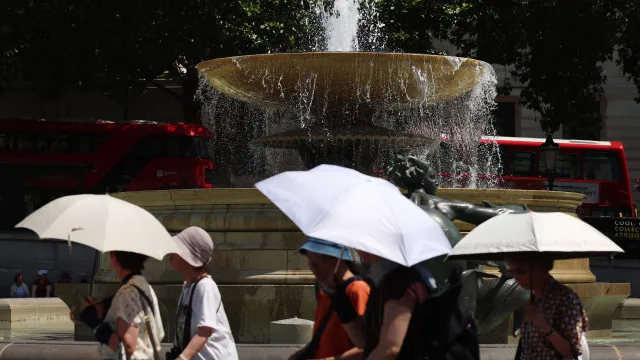 Reino Unido bateu hoje novo recorde histórico de temperatura para junho