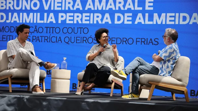 
                    Bruno Vieira Amaral, Djaimilia Pereira de Almeida e o 
