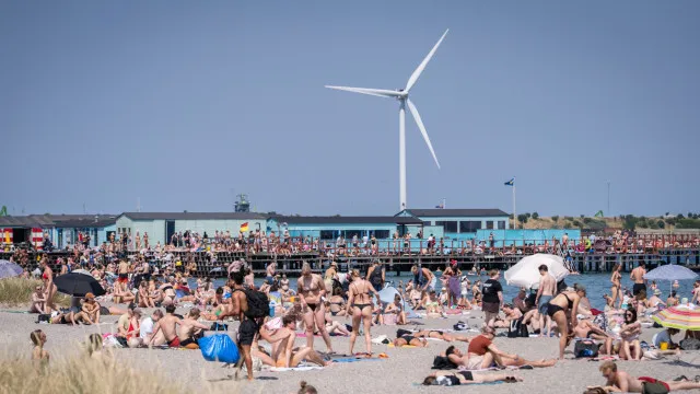 Dinamarca atinge recorde de 37 graus: "Temperatura mais alta registada"