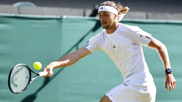 
                    Alexander Zverev apurado para a terceira ronda de Wimbledon
                