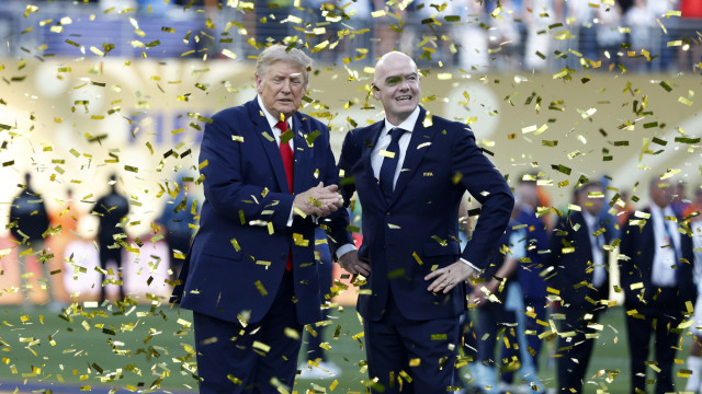 Trump quer que Infantino se candidate a secretário-geral da ONU