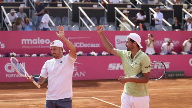Franceses Droguet e Jacquet conquistam tÃtulo de pares no Estoril Open