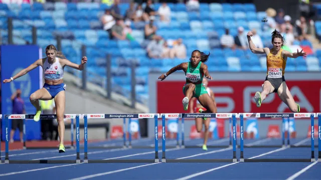 
                    Fatoumata Diallo enfrenta final dos 400 barreiras nos Europeus
                