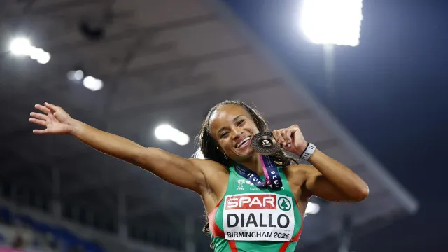 
                    Fatoumata Diallo conquista bronze nos 400 metros barreiras nos europeus
                