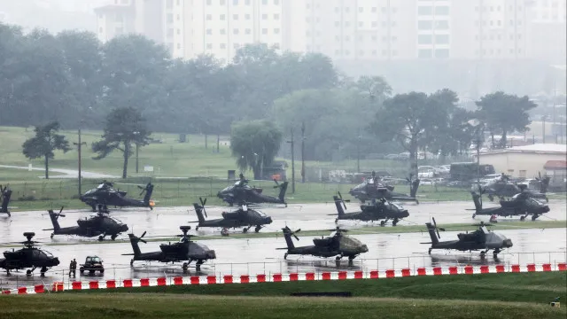 
                    EUA cancelam exercício militar com Coreia do Sul devido à guerra
                