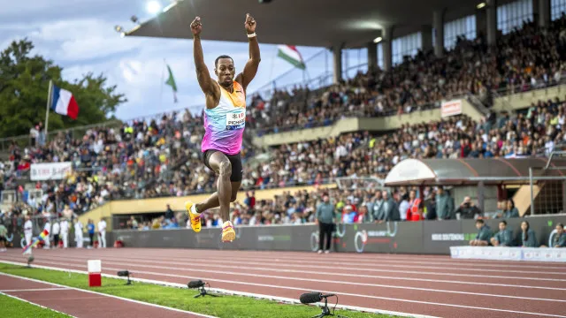 
                    Pichardo vence triplo salto na etapa de Lausana da Liga Diamante
                