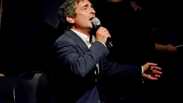
                    Camané, Raquel Tavares e Diogo Rocha no Festival Amália no Fundão
                