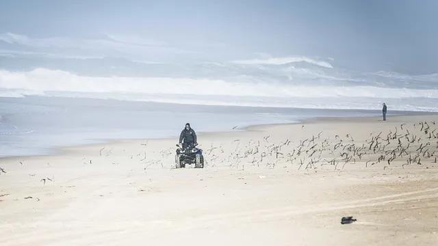 
                    Suspensas buscas por banhista desaparecido na praia da Costa Nova
                