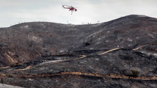 
                    Cerca de 50 concelhos de sete distritos em perigo máximo de incêndio
                